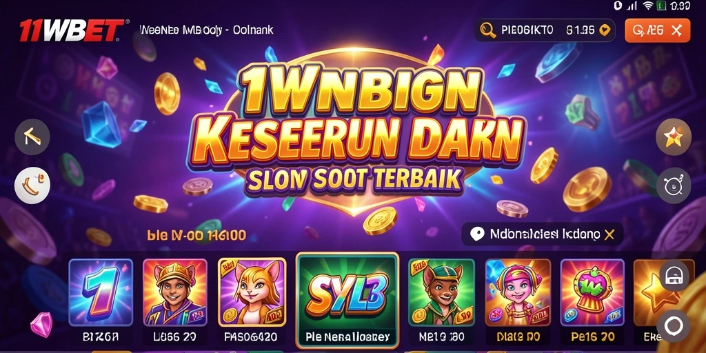 Tampilan gameplay menarik dari 11WBET dengan berbagai slot yang mengasyikkan.