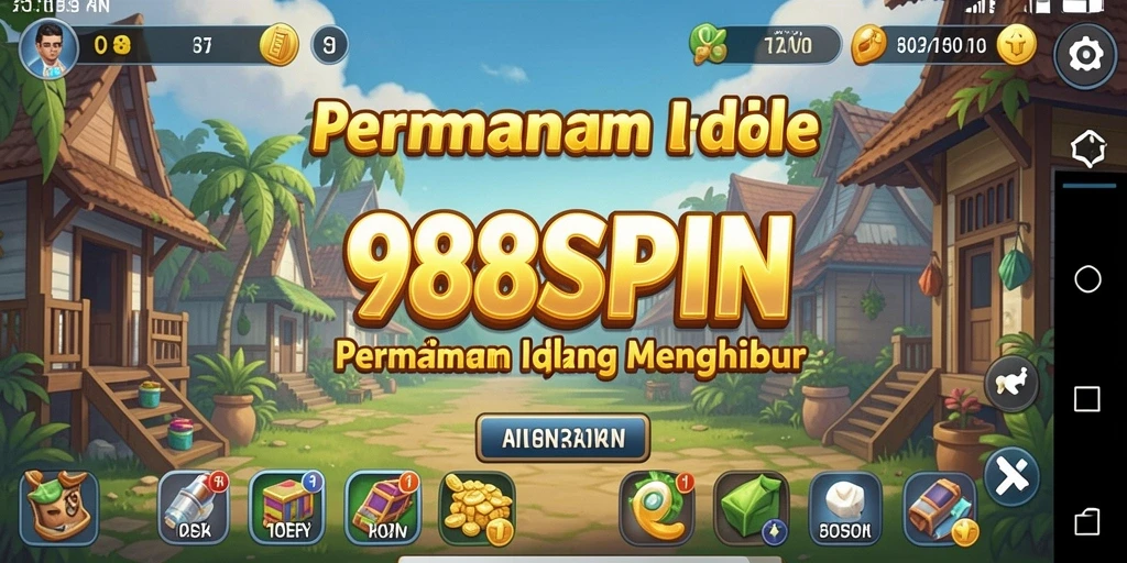 Screenshot gameplay 988SPIN yang menunjukkan aksi santai dan menyenangkan.
