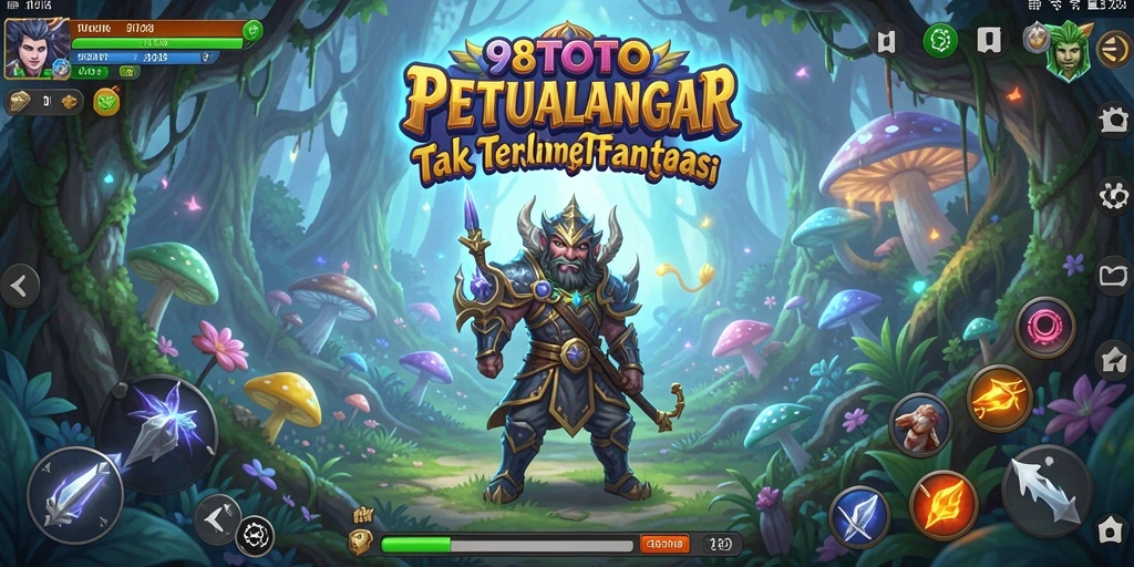 Tangkapan layar gameplay 98TOTO yang menampilkan aksi petualangan yang mendebarkan.