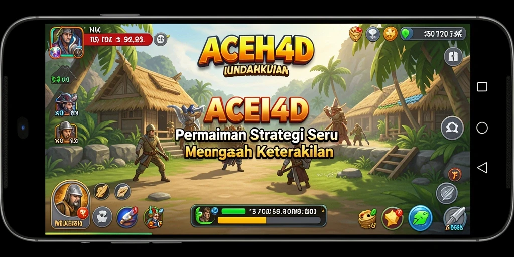 Tampilan gameplay menegangkan dalam ACEH4D yang menarik perhatian.