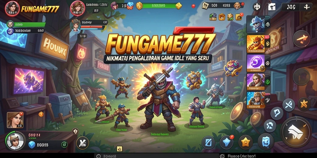 Tampilan gameplay <strong>FUNGAME777</strong> yang menarik dan mendebarkan.