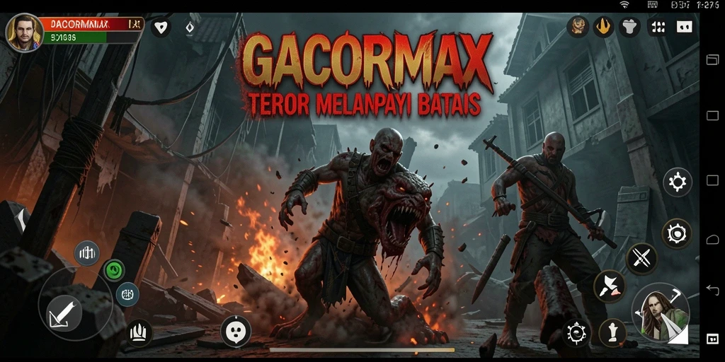 Gameplay memukau dan menyeramkan GACORMAX yang menegangkan.