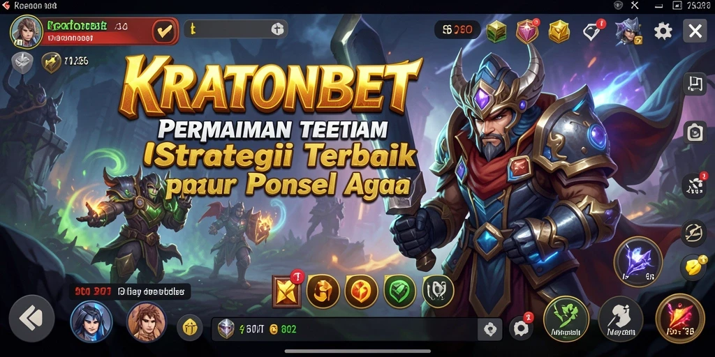 Tampilan menarik dari gameplay strategi KRATONBET yang penuh aksi.