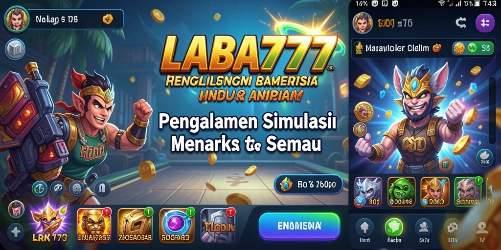Tampilan gameplay menarik dan interaktif di LABA777.