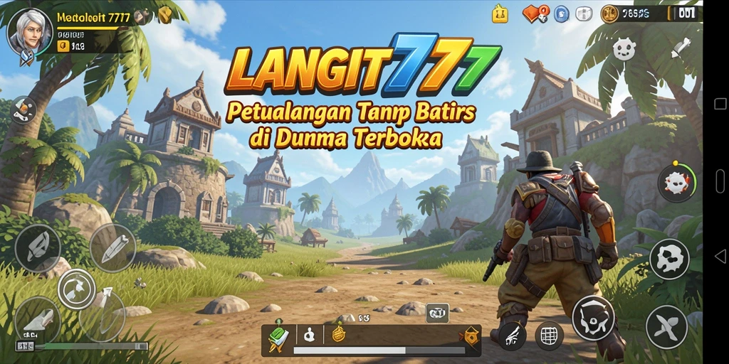 Tampilan gameplay menakjubkan di dunia terbuka LANGIT777.