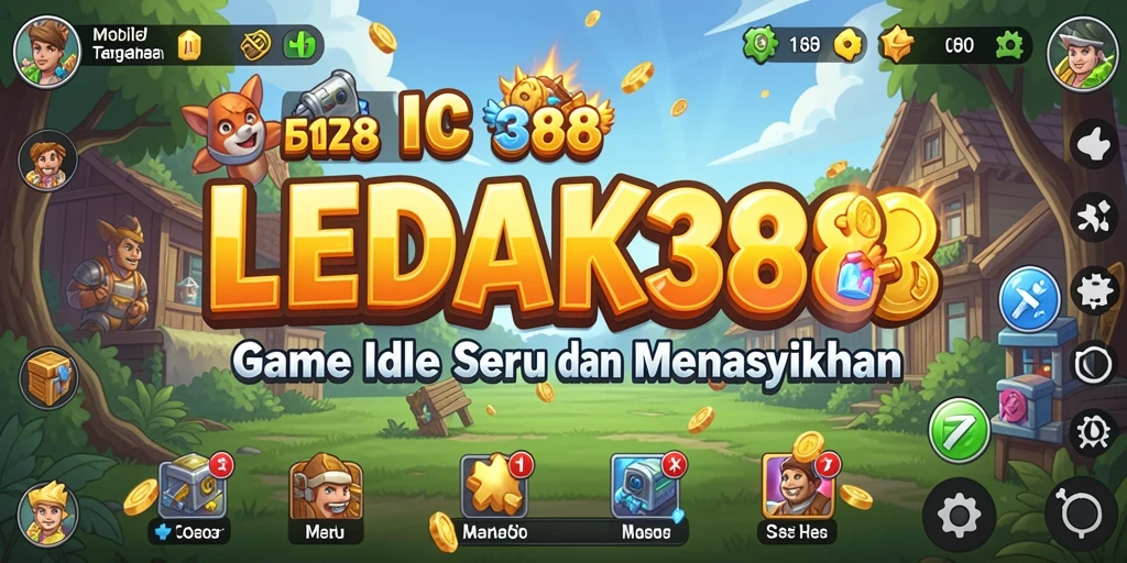 Screenshot gameplay <strong>LEDAK388</strong> yang menunjukkan kelancaran permainan Idle.