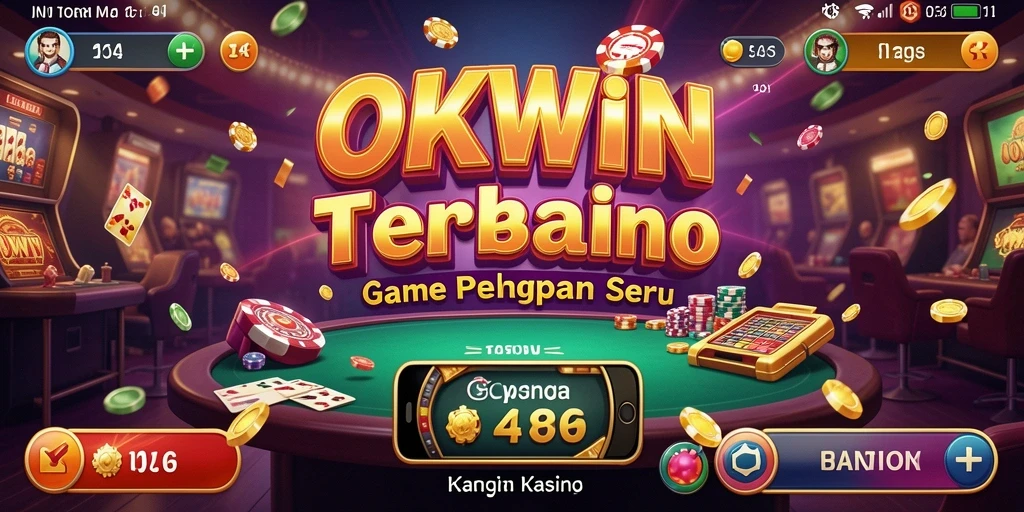 Gameplay menarik dan grafis yang memukau di OKWIN.