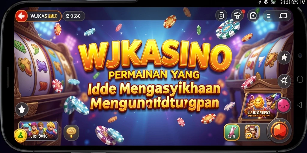 Tampilan gameplay WJKASINO yang menarik di dunia kasino virtual.